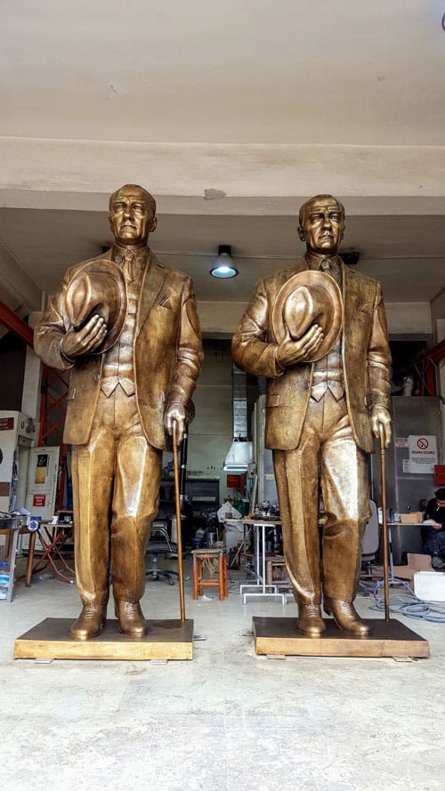 Bronz Atatürk Anıt Heykeli